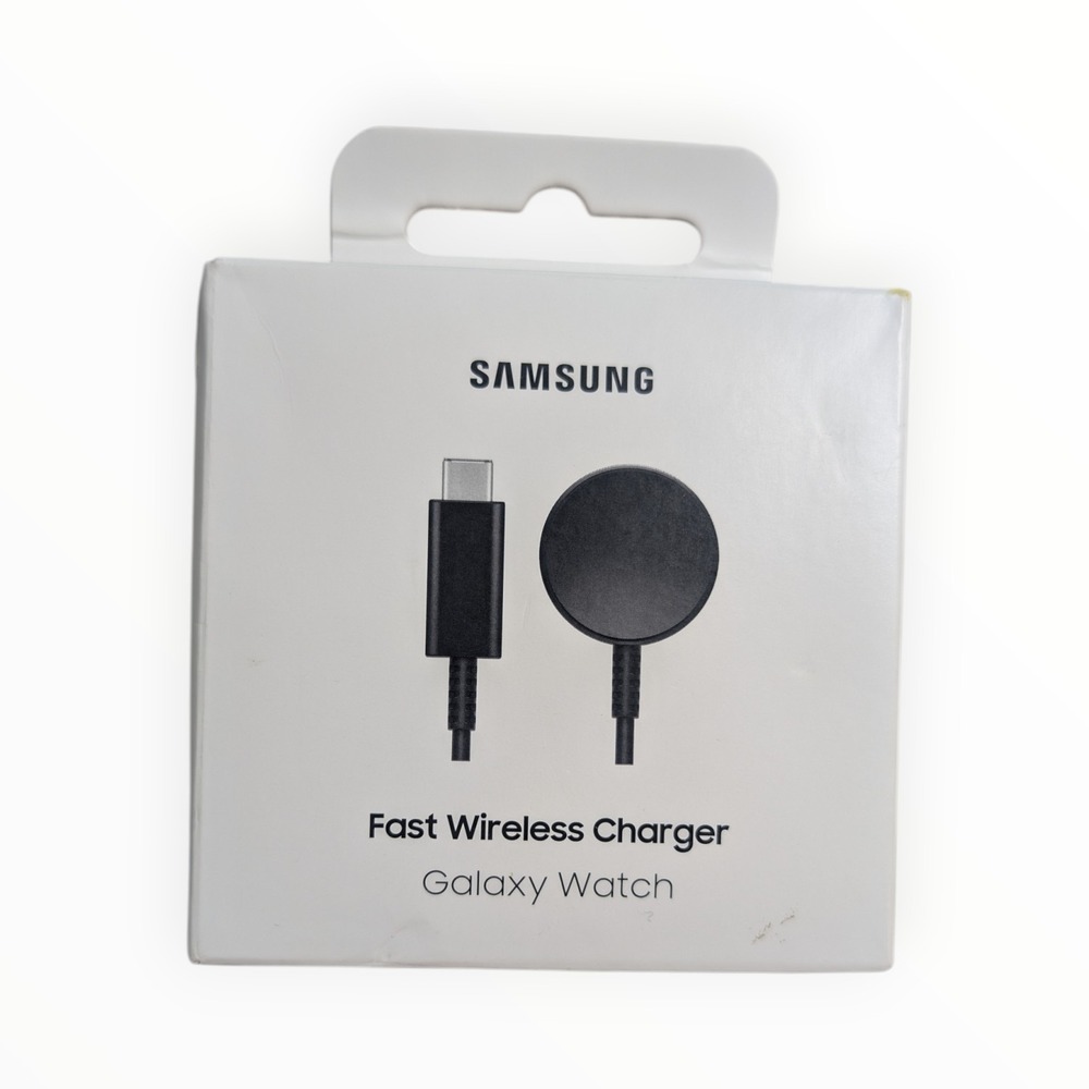 24-P Original Samsung Galaxy Watch Fast  Wireless USB-C Charger Black ⬇️